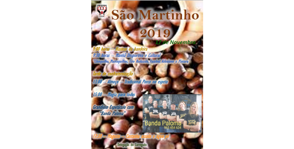 Festa de S. Martinho da delegação do Carregado
