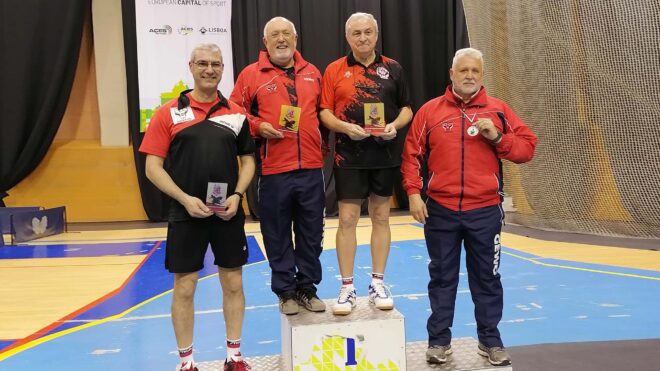 Pódio para a EDP no Torneio Veteranos 90º Aniversário ATML