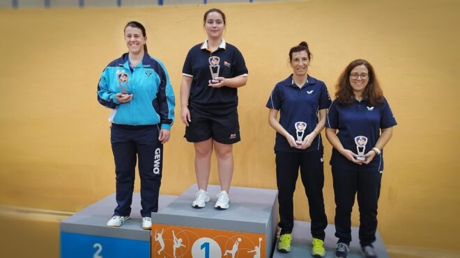 Susana Schmitz: 2º lugar no IX Torneio Aberto de Ténis de Mesa BPI