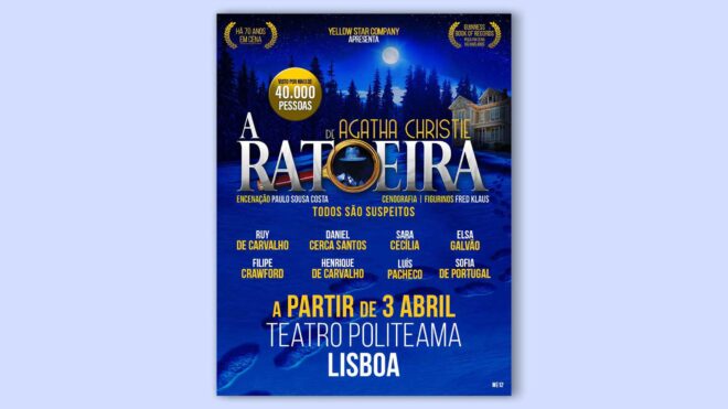 A Ratoeira, no Politeama a partir de 3 de abril