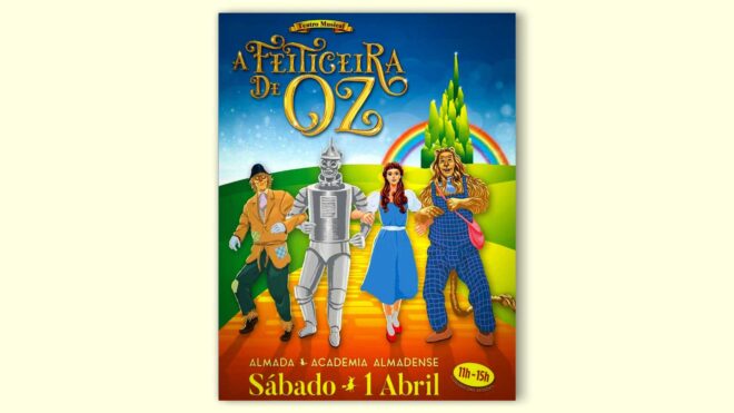 A Feiticeira de Oz, 1 de Abril, na Academia Almadense
