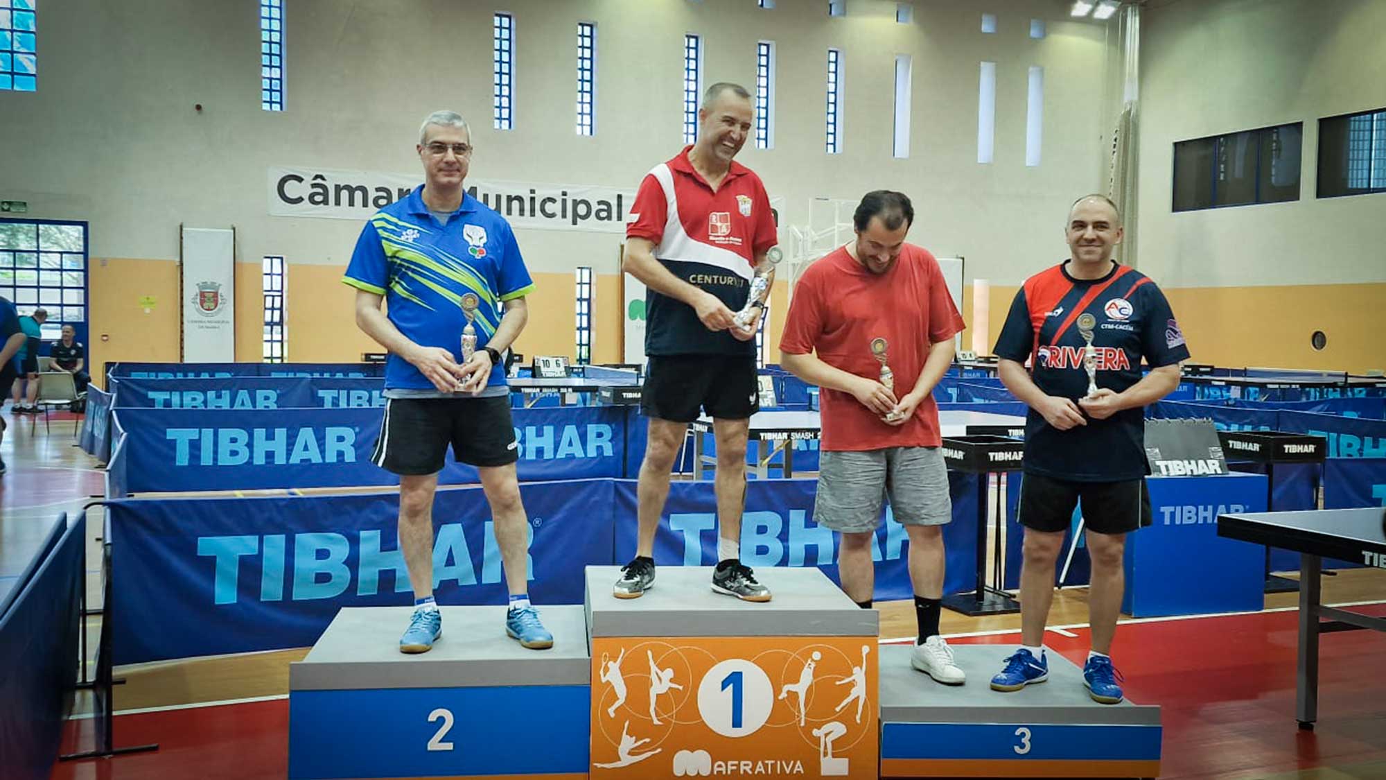 Pedro Mendes, 2º lugar no Friendship Trophy em Veteranos II
