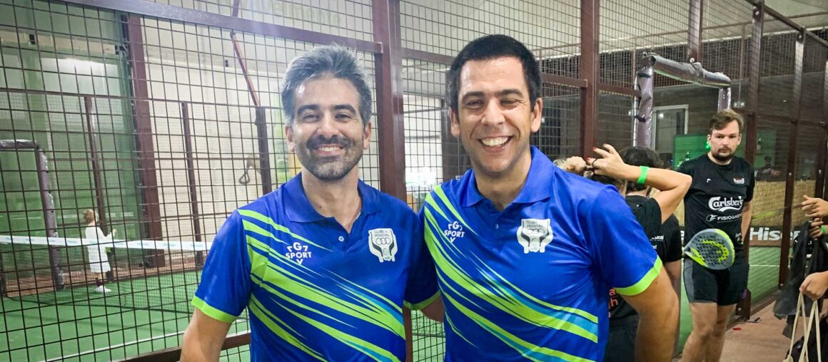 A nossa dupla entra a ganhar n´A Bola Padel Corporate League