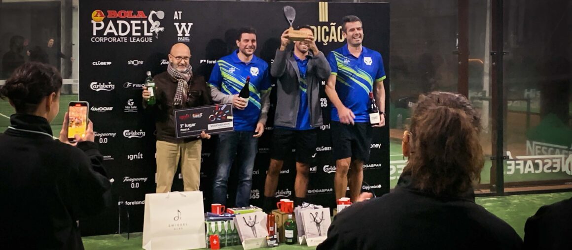 1ª fase d´A Bola - Padel Corporate League 100% vitoriosa!