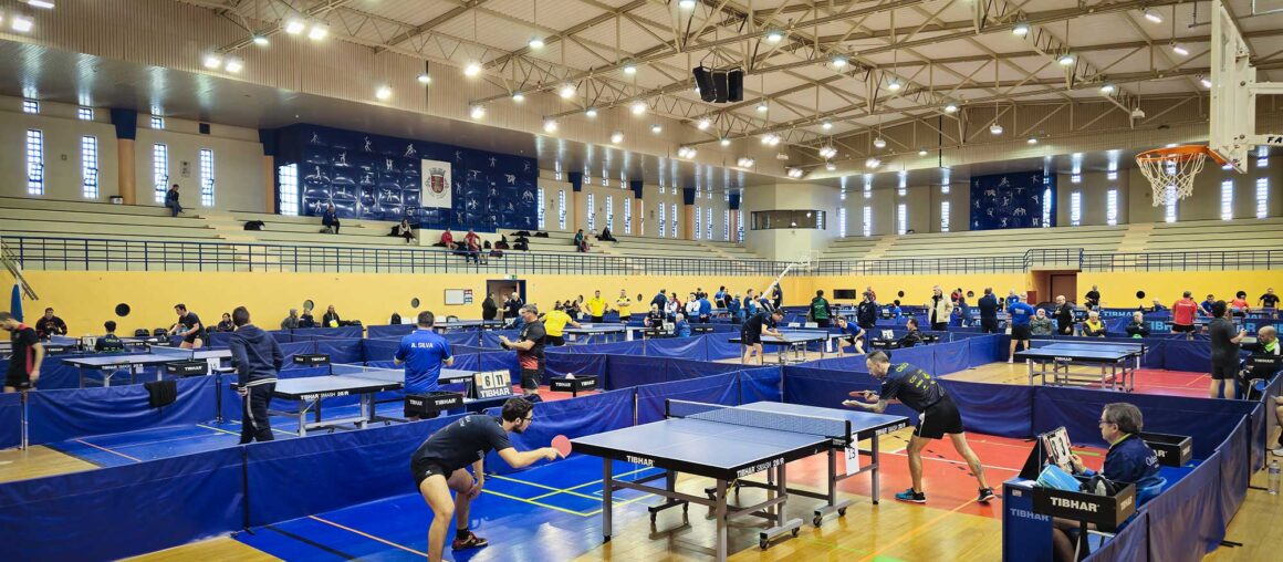O XXIV Torneio de Ténis de Mesa do Clube EDP Lisboa contou com 188 atletas