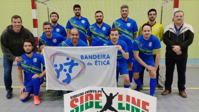 Iniciámos o Torneio de Futsal Sideline com uma vitória!