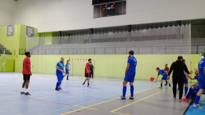Reiniciámos os treinos de Futsal