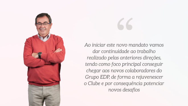 A mensagem do Presidente Joaquim Simões no início de um novo mandato