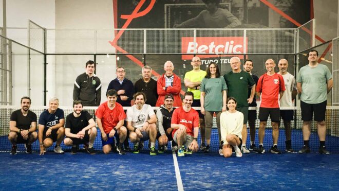 8 duplas no Encontro de Padel Clube EDP Lisboa e GD INE