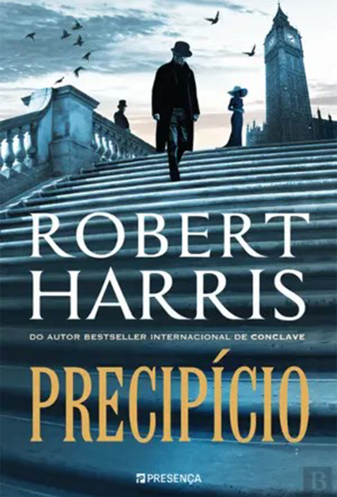 Biblioteca-13out-2025-titulo-Precipicio-Robert-Harris