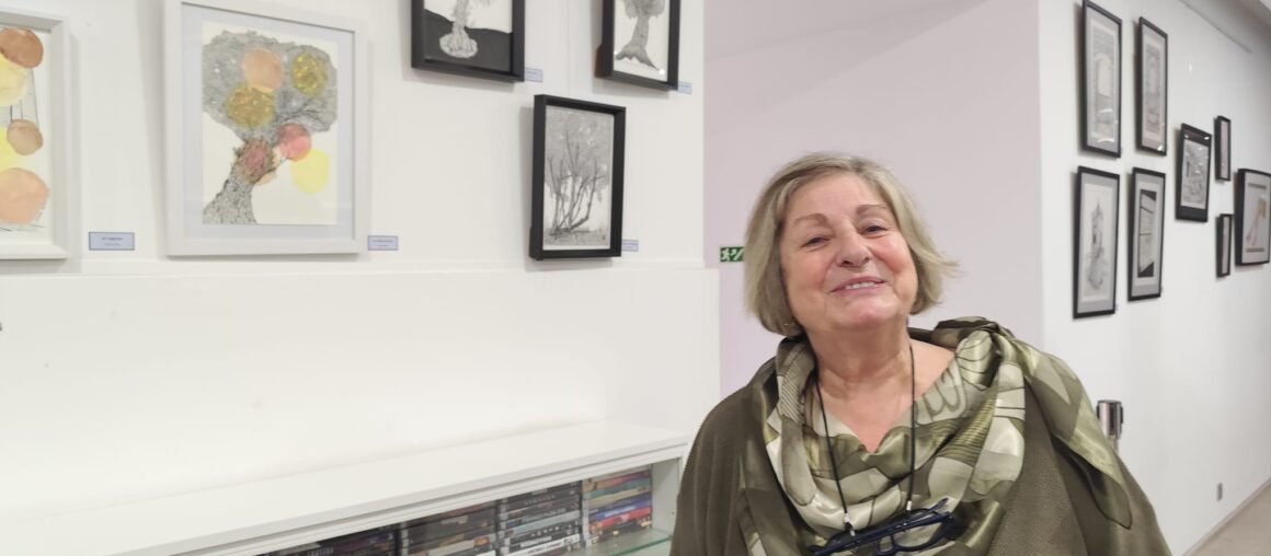 Exposição de desenho e pintura de Sílvia Souto até final de novembro