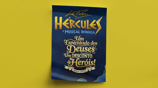 Hércules, no Politeama - Promoção dias 24 e 25 de Janeiro