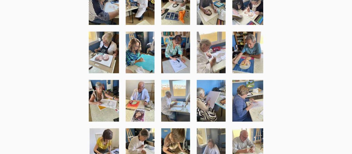 Exposição "Retrato": Trabalhos dos alunos do Curso de Pintura