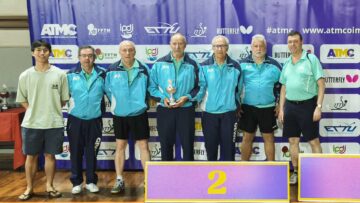 Vice-Campeões de Ténis de Mesa no Campeonato Nacional Equipas